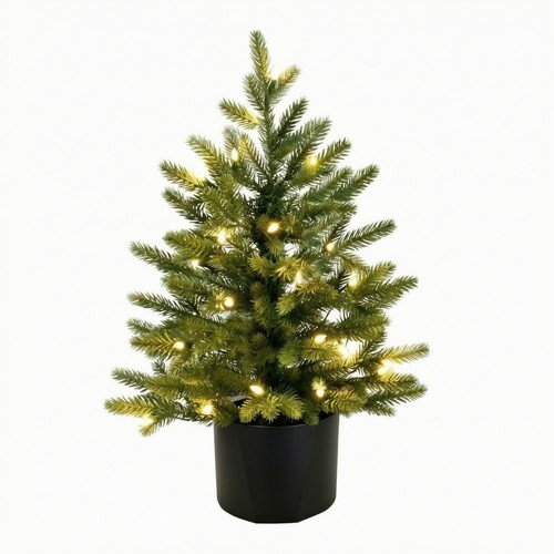 Albero natale con - albero, a