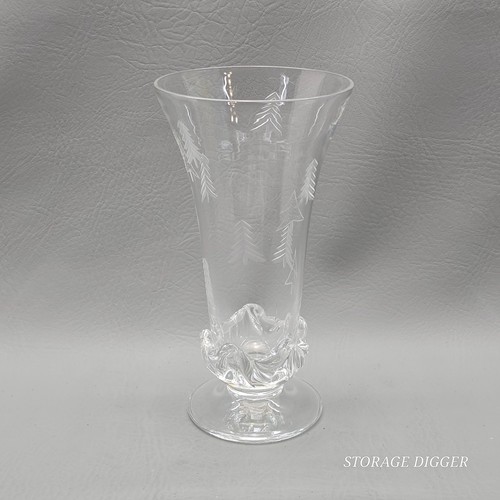 Vaso inciso alberi - di, natale