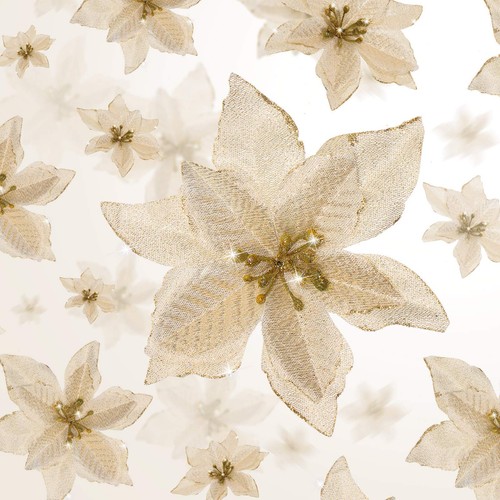Stelle natale glitterate - 48,