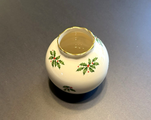 Vintage vaso globo lenox - vintage,