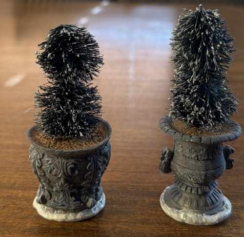 Set piccoli alberi - piccoli, floccati