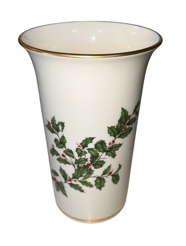 Vaso natalizio lenox con bordo - vaso,