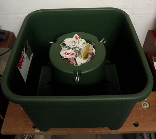Vaso contenitore plastica - vaso, in